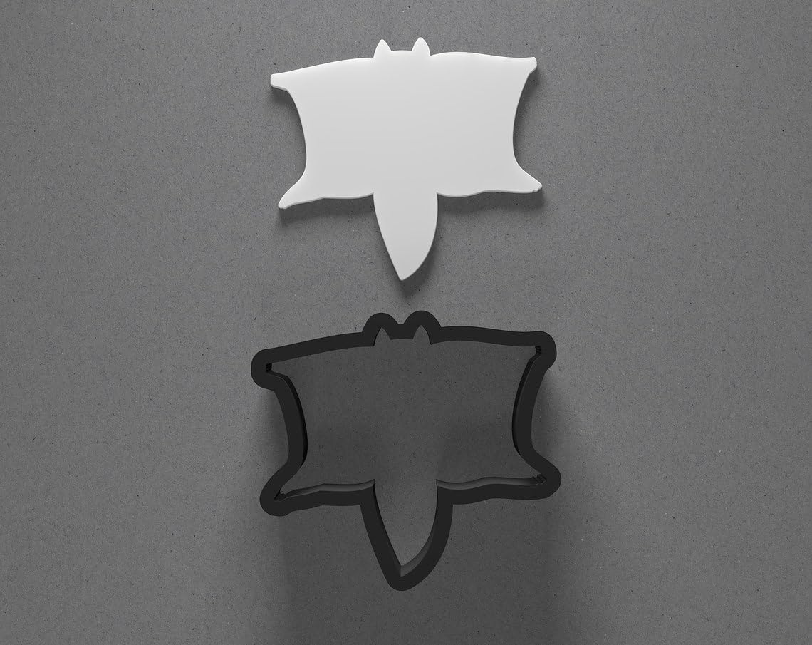 Flying Squirrel Cookie Polymer Clay Cutter with Sharp Tapered Edge for Jewelry Making Mini Studs Pendant Set and Cookie Cutter Versatile Craft Tool for Detailed Animal-Themed Clay