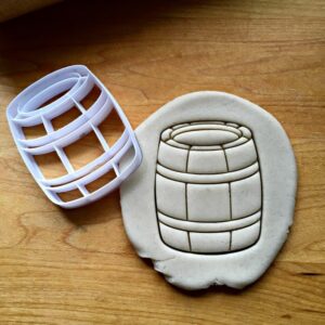 Barrel Cookie Cookie Cutter for Western-Themed Parties, Country Desserts, and Rustic Baking, Made in India, Suitable Size for Customizable Fun Creations