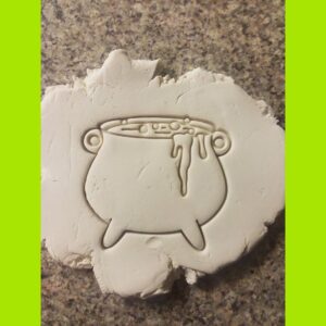 Witch Cauldron Wicca Witchcraft Halloween Cookie Cutter Cookie India Magical Spell Casting Baking Tool for Halloween Party Decoration and Themed Baking Supplies