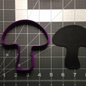 Mushroom Shape Cookie Cutter for Baking Biscuits Pastry Clay Crafts Forest Theme Cake Decoration Kids Activities DIYStyle Fondant Art Kitchen Tools for Parties and Classrooms