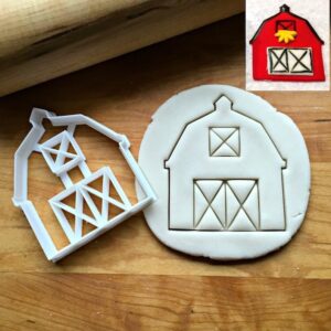 Barn Cookie Cutter, Suitable Size, Farm Animal Themed, Perfect for Farm Parties, Custom Cookie Shapes, Ideal for Baking, Dishwasher Safe, Made in India