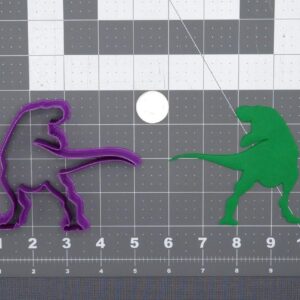 Black Tyrannosaurus Rex Dinosaur Cookie Cutter Cookie Silhouette for Kids Party Cookies, Prehistoric Theme Baking, Fossil Party Supplies, Cake Fondant, School Projects, Craft Dough