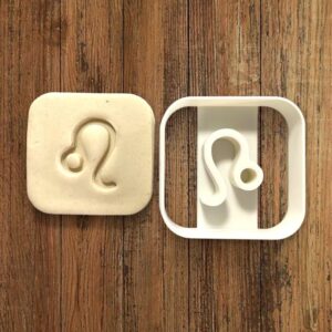 Leo Astrology Sign Cookie Cutter for Making Shortbread Cookies with Zodiac Horoscope Theme Perfect for Birthday Baking Astrological Fondant Sugar Paste Party Decorations