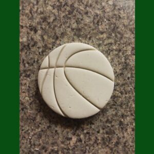 Black Basketball Cookie Cutter Cookie India Sports Theme Biscuit Cutter for Athletic Baking Game Day Treats Team Party Snacks School Event Cookies Player Celebration Desserts