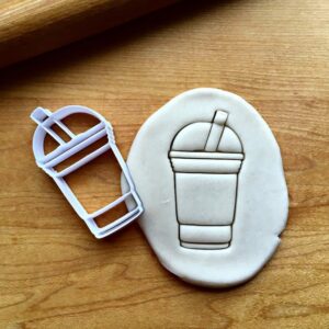 Cookie Iced Coffee Cup Cookie Cutter Multi Size for Fun Cafe Themed Baking Drink Cup Shaped Decoration Tool for Kids Party Snacks Kitchen Use Made in India Durable and Reusable