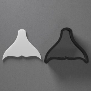 Fish Tail Shape Polymer Clay Cutter with Sharp Tapered Edge for Clean Cutting, Jewelry and Earring Tool for Mini Studs and Pendant Sets, Cookie Cutter for Baking and Crafting in India