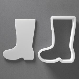 Rain Boot Cookie Cutter Rainboot Shape Baking Tool for Cookies Biscuits Fondant Dough Clay Jewelry Making Earring Craft Decorating Party Baking and Creative Daily Home Use