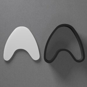 Whimsical Arch Or Rainbow Polymer Clay Cutter With Sharp Tapered Edge For Earrings Mini Studs Pendant Jewelry Making Tool Curved Layer Shape Clay Cutter For Cookie Fondant Resin Crafts