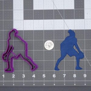 Basketball Player 266 I018 Cookie Cutter for Making Shortbread Biscuits Fondant Clay Crafts Cake Toppers Sports Theme Party Supplies DIY School Projects Athlete Gifts and Kids Activity