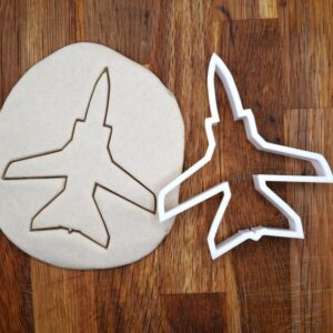 Black Panavia Tornado Cookie Cutter India cookie Military Fighter Jet Plane Shape RAF Luftwaffe Aviation Fondant Baking Tool Christmas Cookies Pilot Gift Cake Decorating Clay Cutter