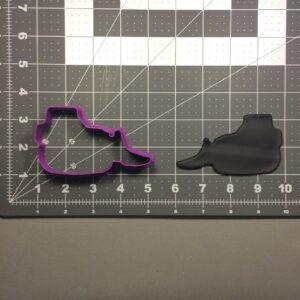 Bulldozer 102 Black Cookie Cutter for Baking Fondant Pastry Dough Biscuits Sandwiches Brownies Decorative Crafts Construction Theme Party Baking Supplies Kitchen Accessories for Home