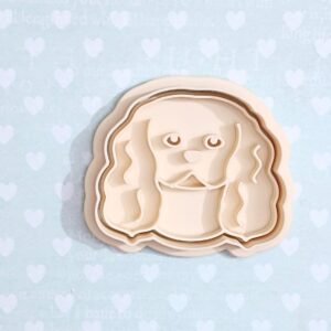 Cavalier King Charles Spaniel cookie cutter set for dog lover cookies fondant pastries baking perfect for pet themed events kids crafts cake decorating dog breed parties gifts and home