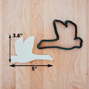 Goose Flying Goose Cookie Cutter India Cookie Detailed Canada Goose Shape Cutter for Baking, Fondant, Clay Crafts, Wildlife-Themed Cookies, Cake Decorating, and Outdoor Party