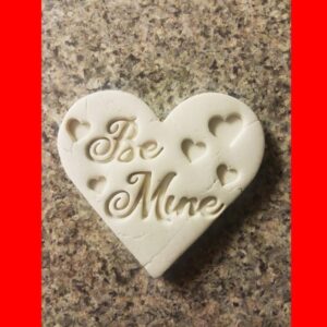 Be Mine Heart Shaped Cookie Cookie Cutter Made in India for Valentines Day Anniversary Wedding Celebrations Baking Tool for Romantic Themed Homemade Treats and Gifts