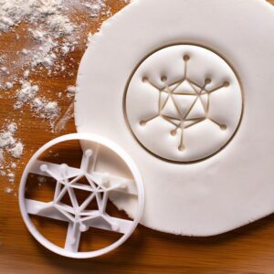 Adenovirus Cookie Cookie Cutter Featuring Adenoviridae Virus Design 1 Ideal for Microbiology Science-Themed Baking Perfect for Microbiologists Laboratory Research Educational (ONLY Design 1)