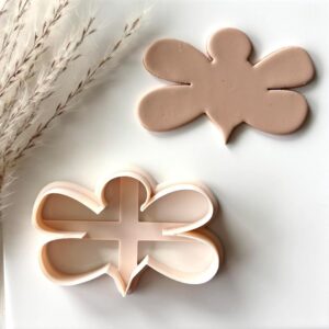 Bumble Bee Cookie Cutter for Fondant and Polymer Clay Large Bee Shaped Clay Cutter for Baking Crafts DIY Clay Jewelry Making and Handmade Spring or Garden Themed Accessory Projects
