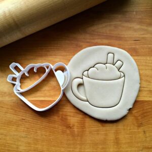 Cookie Cup of Hot Cocoa Cookie Cutter Multi Size for Christmas Holiday Baking Hot Chocolate Theme Decoration Tool for Kids Party Snacks Made in India Durable Kitchen Accessory