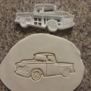 Pickup Truck Black Cookie Cookie Cutter for Vehicle-Themed Baking Fun Perfect for Kids� Parties and Automotive Enthusiast Treats Durable and Easy to Use