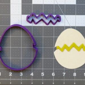 Chick in a Egg Black Cookie Cookie Cutter Set for Easter Spring Theme Baking Baby Shower Cookies Cute Hatchling Treats Fondant Decoration Tool for Kids Parties Craft and Kitchen Use
