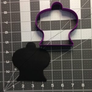 Black Queen 100 Cookie Cutter for Royal, Crown, and Princess-Themed Baking, Fondant, Biscuit, Pastry, and Sandwich Shaping � Perfect for Birthdays, Pageants, Tea Parties, and Elegant