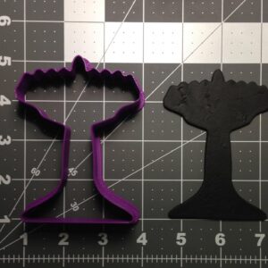 Black Menorah Cookie Cutter Cookie Hanukkah Candle Holder Shape for Jewish Festival Baking Holiday Celebration Fondant Decoration Religious School Event or Family Gathering Use