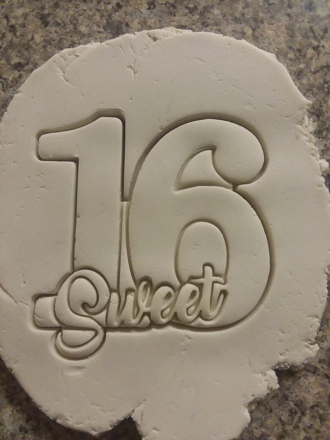 Black Sweet 16 Birthday Cookie Cutter Cookie India Milestone Party Biscuit Cutter for Sixteenth Celebration Treats Custom Teen Girl Cookies Birthday Dessert Table Decorations Special - Image 2