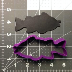 Fish 103 Cookie Cutter for Baking Shortbread Biscuits Fondant Clay Crafts Cake Decorating Ocean Theme Party Supplies Aquarium Lover Gifts DIY Baking Tool for Kids Events and Art