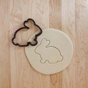 Bunny Rabbit Outline Cookie Cookie Cutter for Easter, Springtime, Baby Shower, and Animal-Themed Cookie Designs – Perfect for Baking, Fondant, and Craft Projects in India