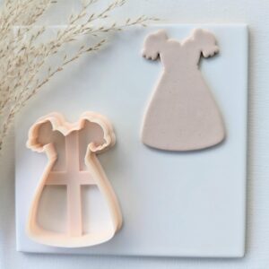 Dutch Dress Cookie Cutter for Traditional Outfit Cookies Large Dress Clay Cutter for Polymer Clay Crafts Fondant Cutter for Cake Decorations DIY Party Favors and Cultural Theme Projects