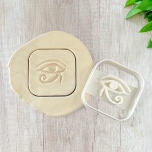 Egyptian Hieroglyph Cookie Cutter for Baking Shortbread Biscuits Pastry Sugar Paste Fondant Cake Decorations for Ancient Egypt Themed Events Educational Crafts and Homemade Treats
