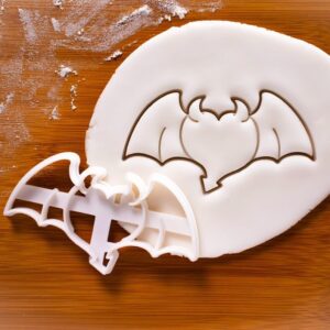 Heart with Devil Wings Cookie Cookie Cutter for Halloween Gothic Love Theme Biscuits Demon Dark Angel Horns Shape Cookie Mold for Baking Spooky Party Favors Themed Decorations (ONLY Devil)
