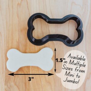 Dog Bone Treat Cookie Fondant Clay Cutter for Baking, India Cookie Mold for Pet-Themed Crafts, Dog Birthday Parties, DIY Gift Treats, Kids Activities, and Fun Animal Shape Projects