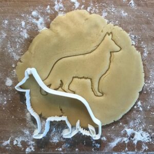 Black German Shepherd Face Cookie Cutter cookie Dog Shape Baking Tool For Dog Biscuit Cookies Fondant Clay Crafts German Shepherd Lover Gift For Mom Dog Party Favor