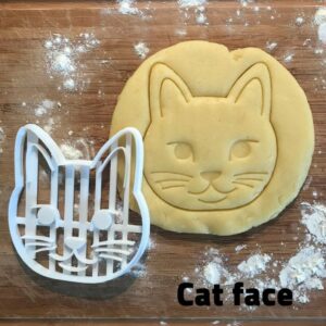 Cat Cookie Cutter Black | Animal Cookie Cutter | Fondant Clay Cutter | Cat Lover Gift | Cat Mom Gift | DIY Wedding Favors | Cat Biscuits | Animal Lover Gift | Cat Gifts