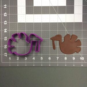 Black Turkey Cookie Cutter Cookie Farm Animal Bird Shape for Thanksgiving Fall Harvest Cookies Cake Decorations Crafts Baking Classroom Activities Holiday Party Theme Baking Tool