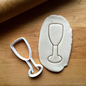 Champagne Glass Cookie Cookie Cutter for New Years Eve, Wedding, Toasting Celebrations, Suitable Size, Made in India