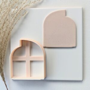 Plaque Cookie Cutter for Label Shaped Cookies Large Clay Cutter for Polymer Clay Tags and Signs Fondant Cutter for Cake Decorating DIY Crafts Gift Tags and Edible Nameplate Projects
