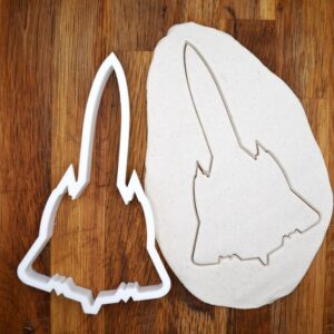Black SR71 Blackbird Cookie Cutter India cookie Military Jet Plane Shape Air Force Aviation Fondant Baking Tool Christmas Cookies Pilot Gift Cake Decorating Clay Jewelry Cutter