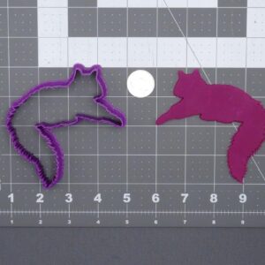 Cat Body Black Cookie Cookie Cutter Silhouette for Feline Themed Baking Animal Shape Cookies Pet Birthday Treats Cat Lover Gifts Fondant Crafts Clay Art Supplies Kitchen Tool