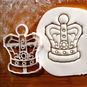 Crown Cookie Cutter for Royal Theme Party Biscuits Baking Tool for King Queen Celebration Treats Princess Birthday Decorations Castle Events Kids Activities and Fairytale Inspired