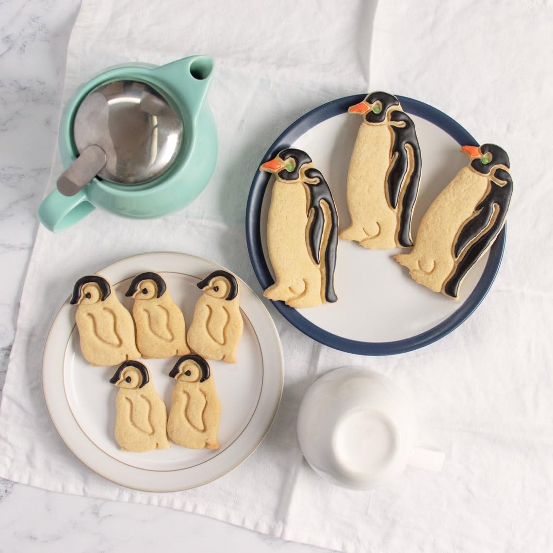 Baby Penguin Cookie Cutter Cookie for Wildlife and Antarctica Themed Baking Flightless Bird Biscuit Fondant Clay Cutter for Educational Treats Kids Parties Animal Lovers (ONLY Baby Penguin) - Image 4