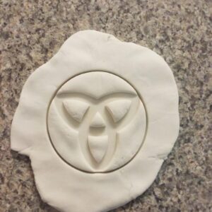 Triquetra Witchcraft Wicca Cookie Cutter Cookie Pagan Symbol Biscuit Fondant Decorating Tool for Halloween Spiritual Baking Crafts Wiccan Rituals Magic Themed Events and Party Treats