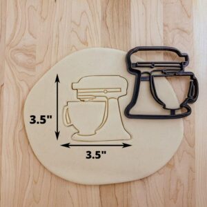 Mixer Stand Mixer Cookie Fondant Clay Cutter and Stamp India Cookie Mold for Baking Enthusiasts, Kitchen-Themed Parties, DIY Crafts, Cooking Classes, Home Bakers, and Creative Food