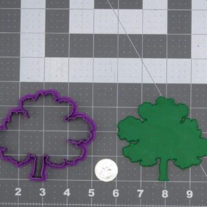 Black Tree 266 L921 Cookie Cutter Silhouette Cookie Evergreen Forest Tree Shape for Nature Theme Cookies Baking Tool Holiday Craft Fondant Mold for Kids Party Classroom Projects