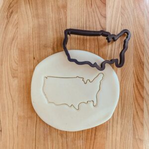 India Map Outline Cookie Fondant Clay Cutter for Baking Decorating Geographic Educational Treats Dough Modeling Craft Projects School Activities Party Events India Cookie