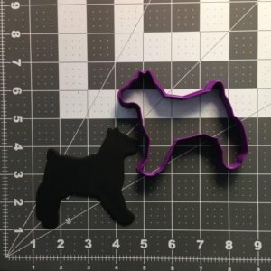 Black Boxer Cookie Cutter Cookie Dog Breed Shape for Baking Cookies Cake Decorating Pet Lover Gifts Animal Theme Desserts Kids Birthday Party DIY Crafts Kitchen Use School Projects