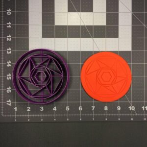 Abstract Symbol Cookie Cutter Black Cookie India Baking Tool for Making Artistic, Geometric, and Modern-Themed Cookies, Fondant, Chocolate, Cake Decorations, DIY Crafts, Party Treats,