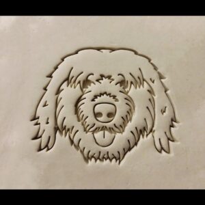 Black Old English Sheepdog Dog Cookie Cutter Cookie India Pet Biscuit Cutter for Dog Treat Baking Shaggy Dog Theme Snacks Animal Lover Cookies Breed Specific Gifts and Canine