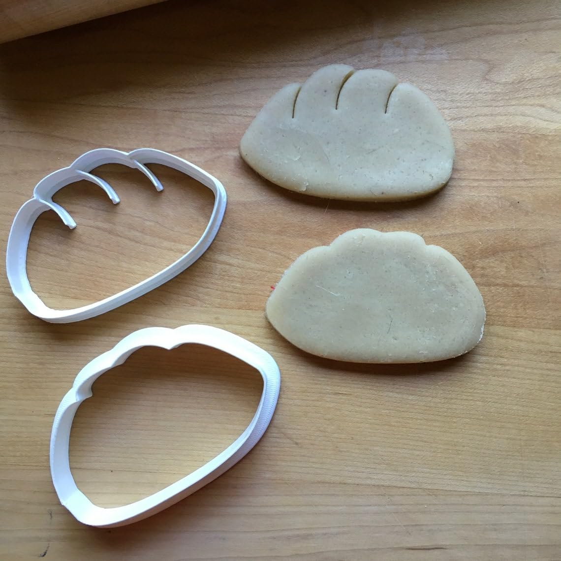 Set of 2 Cookie Loaf of Bread Cookie Cutters Multi Size for Fun Charcuterie-Themed Baking Tools for Kids Snacks Made in India Reusable Durable Cookie Baking Accessory - Image 2