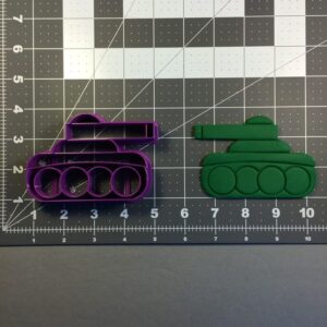 Tank Black Cookie Cookie Cutter for Military Army Theme Cookies Baking Veteran Day Events Soldier Birthday Party Decorations Fondant Crafts Combat Playtime and Patriotic Treat